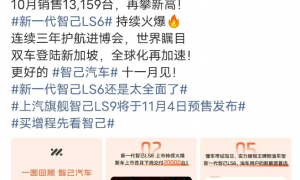 零跑首破7万，极氪冲上6万，新势力10月销量集体“狂飙”！